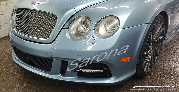 Custom Bentley GTC  Convertible Front Bumper (2004 - 2011) - $1890.00 (Part #BT-064-FB)